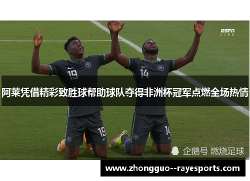 阿莱凭借精彩致胜球帮助球队夺得非洲杯冠军点燃全场热情